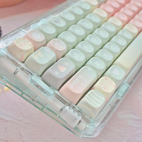 Custom Keyboard Keycaps,MOA Profile Halloween-Themed Keycaps PBT Dye-Sublimation 129 Keys Full Size Key Caps Set for Cherry MX Switches Mechanical Gaming Keyboard DIY (Purple-Witch) in Saudi Arabia