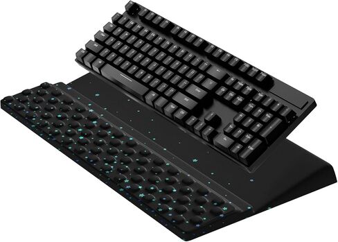 حامل لوحة مفاتيح الكمبيوتر مع راحة معصم ، حامل لوحة مفاتيح مريحة مريحة ، دعم صينية لوحة المفاتيح لمكتب منزل (Blue Starry Sky) in Kuwait