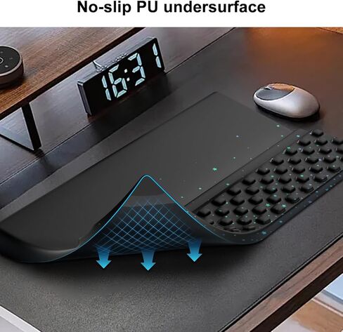 حامل لوحة مفاتيح الكمبيوتر مع راحة معصم ، حامل لوحة مفاتيح مريحة مريحة ، دعم صينية لوحة المفاتيح لمكتب منزل (Blue Starry Sky) in Kuwait