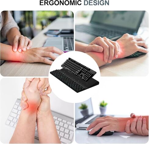 حامل لوحة مفاتيح الكمبيوتر مع راحة معصم ، حامل لوحة مفاتيح مريحة مريحة ، دعم صينية لوحة المفاتيح لمكتب منزل (Blue Starry Sky) in Kuwait