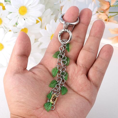 2 Set Key Chain Key Rings Metal Swivel Clasps Keychain Ring Hook, Round Carabiner Clips, O Rings Spring Hook for Handbag Keys, Lanyards Jewelry Findings Leather DIY Crafts, Silver in Saudi Arabia