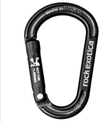 RockX Accessory Carabiner - Lightweight 5kN Aluminum Carabiner for Gear, Tools, and Accessories – Made in The USA in Saudi Arabia