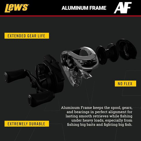 Lew's Tournament Pro LFS Speed Spool 8.3:1 Right Hand Baitcast Reel in Saudi Arabia