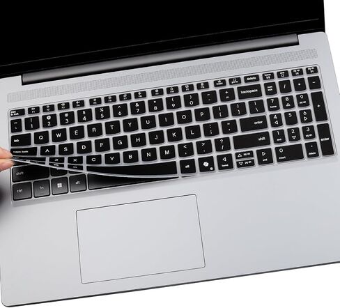 غطاء لوحة المفاتيح لعام 2025 Lenovo IdeaPad Slim 3 3i 3x 15 16 "15aHP10 15IRH10 15IRU10 15Q8X10 16ARP10 16IRH10 ، IDEAPAD SLIM 5 5I 16" 16AHP10 16IRH10 16IRH10R-Black in Kuwait