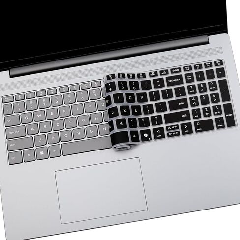 غطاء لوحة المفاتيح لعام 2025 Lenovo IdeaPad Slim 3 3i 3x 15 16 "15aHP10 15IRH10 15IRU10 15Q8X10 16ARP10 16IRH10 ، IDEAPAD SLIM 5 5I 16" 16AHP10 16IRH10 16IRH10R-Black in Kuwait