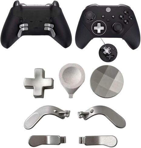 Thumbstick Paddle Replacement Kit for Xbox One Elite Series2 Controller, Adjustable Triggers, Easy to Replace, Smooth, Durability in Saudi Arabia