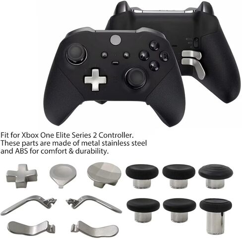 Thumbstick Paddle Replacement Kit for Xbox One Elite Series2 Controller, Adjustable Triggers, Easy to Replace, Smooth, Durability in Saudi Arabia