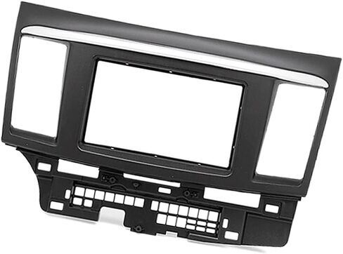 CNxinn10 Car Audio & Video Dash Mounting Kits, Car Stereo Double 2 Din Fascia Dash Panel Facia Kit Trim Replacement for MITSUBISHI Lancer 2007 2008 2009 2010 2011 2012 2013 Sedan in Saudi Arabia