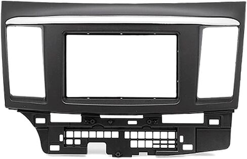 CNxinn10 Car Audio & Video Dash Mounting Kits, Car Stereo Double 2 Din Fascia Dash Panel Facia Kit Trim Replacement for MITSUBISHI Lancer 2007 2008 2009 2010 2011 2012 2013 Sedan in Saudi Arabia