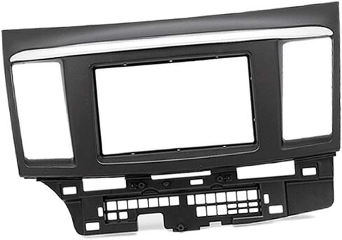 CNxinn10 Car Audio & Video Dash Mounting Kits, Car Stereo Double 2 Din Fascia Dash Panel Facia Kit Trim Replacement for MITSUBISHI Lancer 2007 2008 2009 2010 2011 2012 2013 Sedan in Saudi Arabia