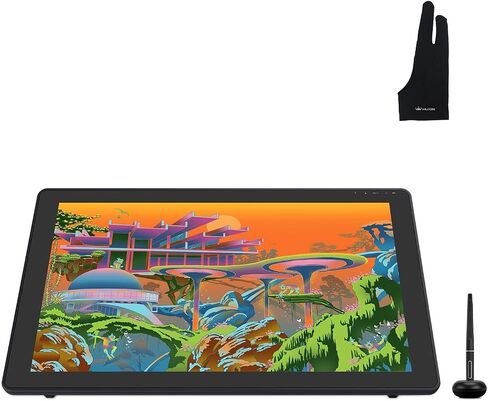 Huion Kamvas 22 بالإضافة إلى رسم قرص رسم مع شاشة ورفض فنان فنان in Saudi Arabia