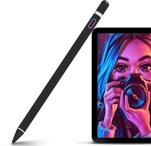 قلم الأسلوب لـ iPad - Active Stylus متوافق مع iPad Pro 9.7/10.5/11/12.9 ، iPad 4/5/6/7/8/9 GEN in Saudi Arabia