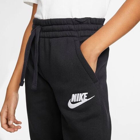 Nike Boy's Sportswear Club + HBR Pants (Big Kids) Carbon Heather/Smoke Grey SM (7-8 Big Kid) in Saudi Arabia