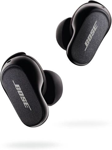 Bose QuietComfort Earbuds II, Wireless, Bluetooth, World’s Best Noise Cancelling In-Ear Headphones with Personalized Noise Cancellation & Sound, Triple Black (Renewed) in Kuwait