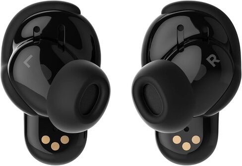 Bose QuietComfort Earbuds II, Wireless, Bluetooth, World’s Best Noise Cancelling In-Ear Headphones with Personalized Noise Cancellation & Sound, Triple Black (Renewed) in Kuwait