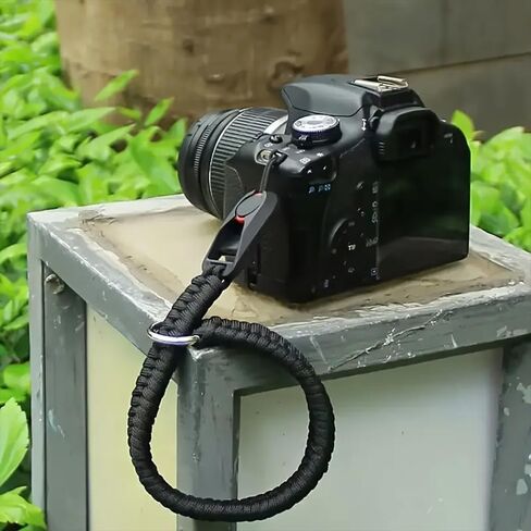حزام معصم للكاميرا DSLR/Mirrorless - حزام يدوي سريع الإصدار مع موصل أكثر أمانًا | الحبل المعصم القابل للتعديل in Saudi Arabia