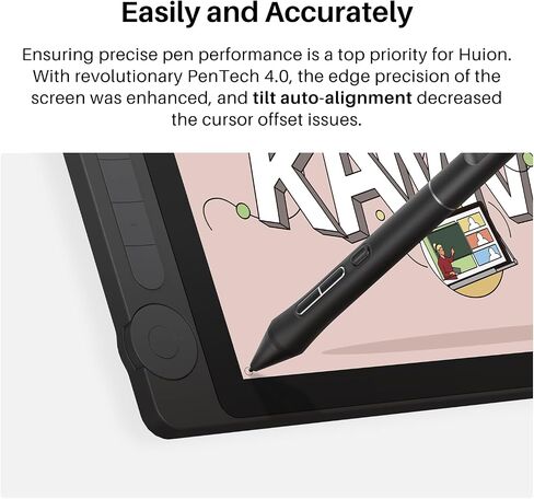 Huion Kamvas 13 (Gen 3) رسم قرص مع الشاشة والقلم الخالي من البطارية PW600L in Saudi Arabia