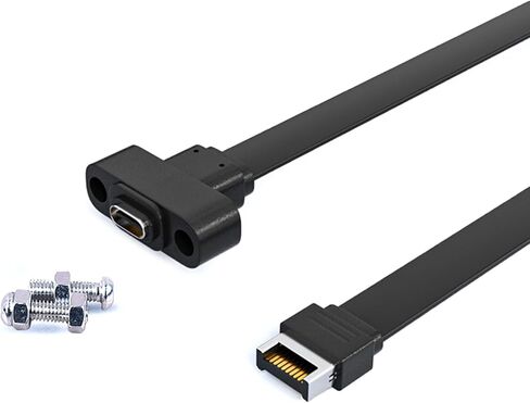 USB 3.1 Typee to -type C Cable Front Plane Cable 10Gbps typee typee to cable cable مع ثقوب المسمار in Kuwait