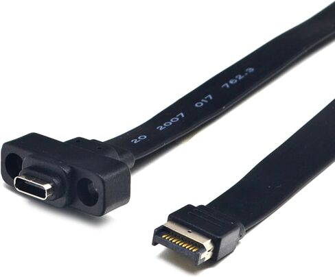 USB 3.1 Typee to -type C Cable Front Plane Cable 10Gbps typee typee to cable cable مع ثقوب المسمار in Kuwait