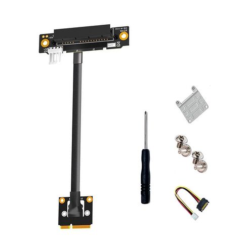Miniature PCIe to 1X 4X 8X 16X Wireless Networking Card Sound Card Connection Miniature PCIE to PCIE Extension Cable in Kuwait