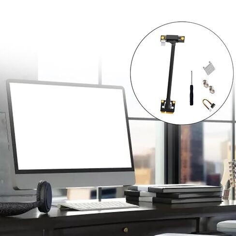 Miniature PCIe to 1X 4X 8X 16X Wireless Networking Card Sound Card Connection Miniature PCIE to PCIE Extension Cable in Kuwait
