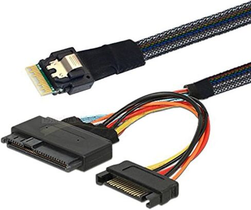 Reliability High Performances SASSFF-8654 4i 38pin to SAS8639U.2 Cable Designs for Fast Data Access and Processing in Saudi Arabia