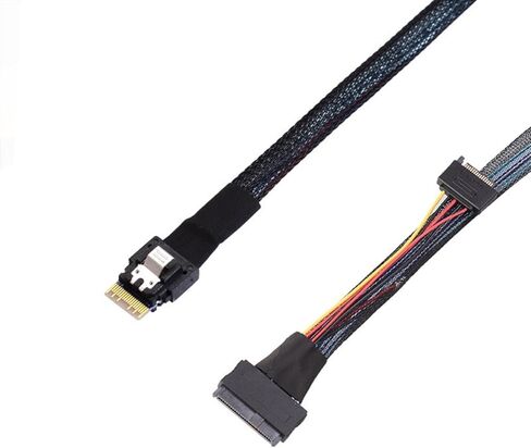 Reliability High Performances SASSFF-8654 4i 38pin to SAS8639U.2 Cable Designs for Fast Data Access and Processing in Saudi Arabia