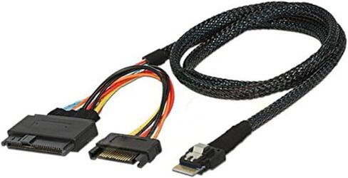 Reliability High Performances SASSFF-8654 4i 38pin to SAS8639U.2 Cable Designs for Fast Data Access and Processing in Saudi Arabia