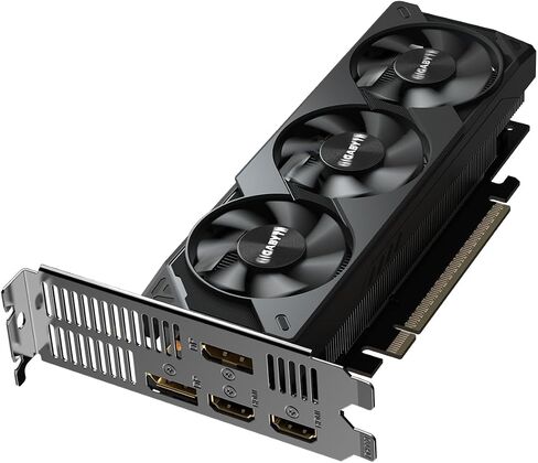 Gigabyte Geforce RTX 5050 OC بطاقة رسومات منخفضة 8G-8GB GDDR6 ، 128 بت ، PCI-E.0 ، 2587 ميجا هرتز ، 2 X DP ، 2 X HDMI ، NVIDIA DLSS 4 ، GV-N5050OC-8GL in Saudi Arabia