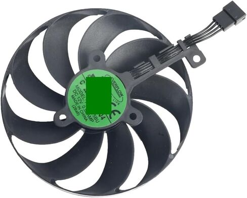 T129215BU CF9010U12D PLD09210S12H Video Card Fan Compatible with RTX 3060Ti 3080Ti 3070 3080 3090 TUF OC Gaming GPU Cooler Fan(Fan - A) in Saudi Arabia