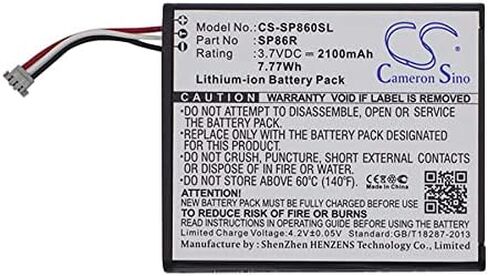 2100mAh/7.77WH بطارية استبدال Sony 4-451-971-01 ، SP86R PCH-2007 ، PS Vita 2007 ، PSV2000 in Kuwait