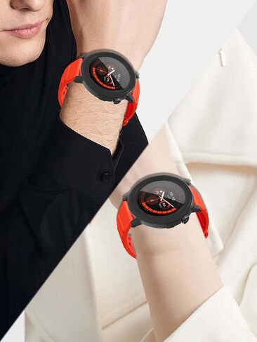 Case for CMF Watch 3 Pro ، Wost Protection Cover Smartwatch ، فيلم زجاجي مضمّن 9 ساعات ، جهاز كمبيوتر صلب ، سهلة التثبيت ، شاشة لا يوجد شيء CMF Watch 3 Pro (أسود) in Saudi Arabia