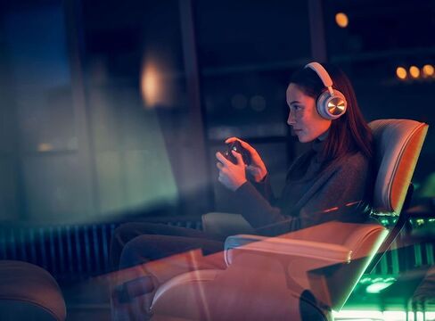 Bang & Olufsen Beoplay Portal Gaming Headset Wireless Gray Mist Certified Refurbished Grey Mist in Saudi Arabia