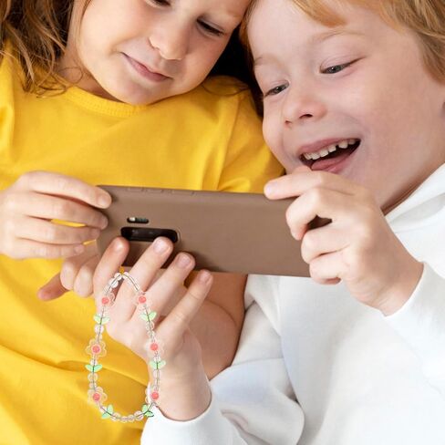 3 PCS زهرة الهاتف سحر زهرة جمالية الحبل الحبل حزام معصم هدية سحر مفتاح ، سحر معصم الكاميرا الملونة Y2K سحر الهاتف المحمول للنساء للمرأة الهدايا in Saudi Arabia