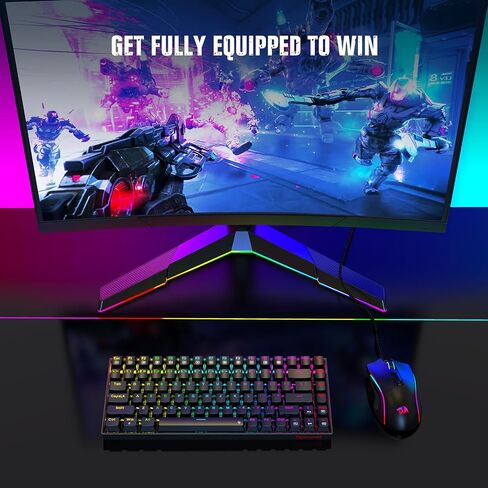 Redragon Gaming Mouse, Wired Gaming Mouse 16,000 DPI Opitacl Sensor, Mouse with Fire Button, Macro Editing Programmable RGB Ergonomic Mouse for Laptap/PC/Mac in Saudi Arabia