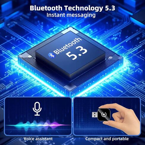 محول CarPlay اللاسلكي لـ iPhone ، قم بتحويل سلكية إلى محول CarPlay اللاسلكي ، وحجم صغير مع كابل التمديد USB و USB-C/Type-C ، والتحكم المستقر في السيارة ولا تأخير (فقط لأجهزة iPhone) in Kuwait