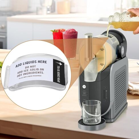 غلاف الغطاء البديل متوافق مع Ninja slushy 88 Oz FS301 FS299 ، بديل أعلى الغطاء ل Ninja 88oz Slushie Machine FS301C CL301A CO503F CCO305F ، BPA Free ، PC ، Clear in Kuwait