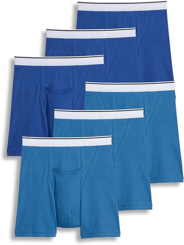 Jockey Men's Underwear Pouch 5" Boxer Brief - 6 Pack in Kuwait