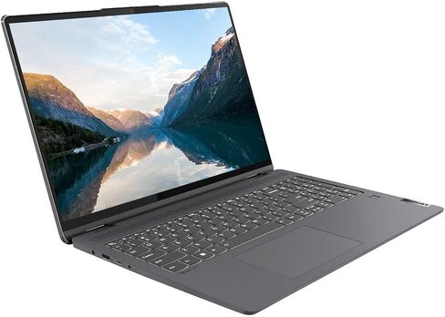 Lenovo 2023 Flex 5 16" 2.5K WQXGA (2560 x 1600) 2-in-1 Touchscreen Laptop, 12th Gen Intel 10-Core i7-1255U, 16GB RAM, 1TB PCIe SSD, Backlit KB, Fingerprint, WiFi 6, BT 5.0, Windows 11, w/Battery in Saudi Arabia