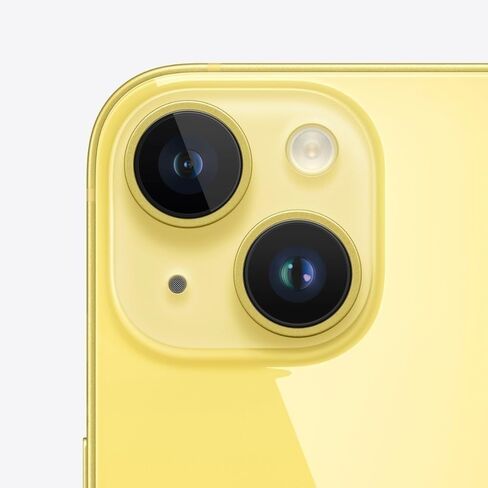 Apple iPhone 14, 256GB, Yellow - Unlocked (Renewed) in Kuwait