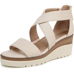 SOUL Naturalizer Women's, Goodtimes Wedge Sandal Black 8 M in Kuwait