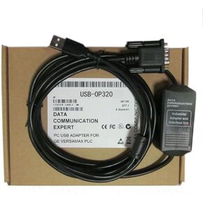 for USB-OP320 Touch Screen Text Display OP Full Series Programming Cable Download Cable Black (3m) in Kuwait