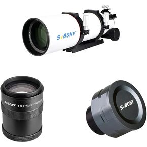 تلسكوب SVBony SV550 80 مم مع SV209 1.0x Fattletener & SV105 Telescope Camera in Kuwait