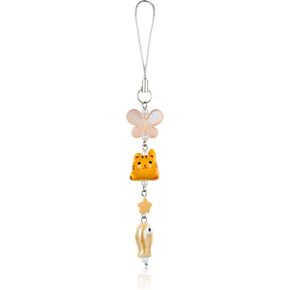Ornaland Cat Phone Charm Cute Y2K Phone Charms Strap for Bag Purse Mobile Camera Decoration in Saudi Arabia