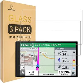 Mr.Shield Screen Protector compatible with Garmin DriveSmart 61 65 71 76 [Tempered Glass] [3-PACK] [Japan Glass with 9H Hardness] in Kuwait