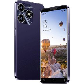3G Mobile Phone, 5.0'' Screen, Android 9.0 OS,16GB ROM (SD to 128GB), Dual SIM Dual Cameras，Face ID Unlocked Cell Phones (Black) in Saudi Arabia