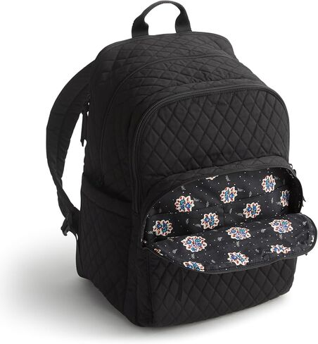 Vera Bradley Premium Cotton XL Bancroft Backpack, Blooming Paisley in Saudi Arabia