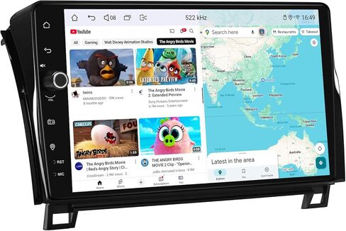 Radio Joying Car Radio to Toyota Tundra 2007-2013 & Toyota Sequoia 2008-2018 Android 13 Car Stereo 10.1 "توصيل شاشة تعمل باللمس واللعب مع Carplay & Android Auto و SWC و AM/FM Radio (JY-TT167N4) in Kuwait