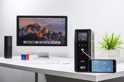 APC Sine Wave UPS Pretch Backup & Gurge Protector ، 1000VA ، APC Backups Pro (BR1000MS) بما في ذلك 16 جيجابايت Datatraveler in Saudi Arabia