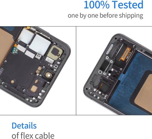 TFT for Samsung Galaxy S24 5G Screen Screen ، شاشة LCD لشاشة Samsung S24 SM-S921U S921A S921W LCD Display Touch Screen Digitizer Kit مع إطار [بدون بصمة] in Saudi Arabia